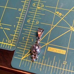 Sterling Silver Necklace Pendant. 925